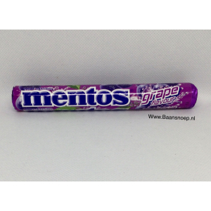 26 Mentos grape flavour 