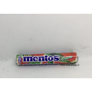34 Mentos water meloen 