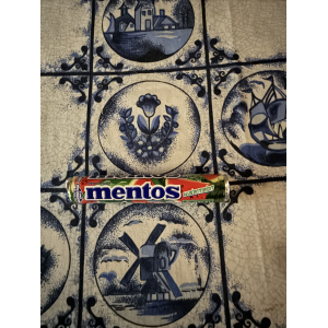 34 Mentos water meloen 