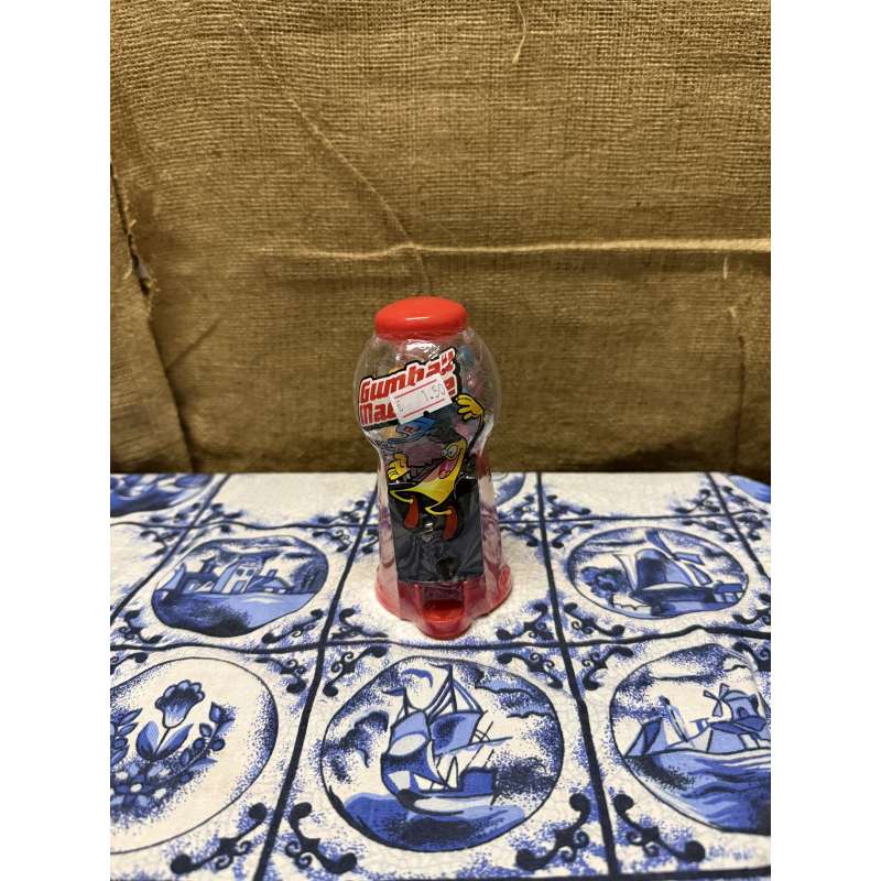 Kauwgum ballen automaat 